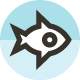 Logo Brown Wood Fish